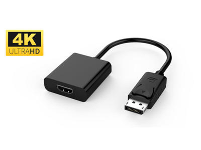 Microconnect DPHDMI3 videokabel adapter 0,15 m DisplayPort HDMI Sort