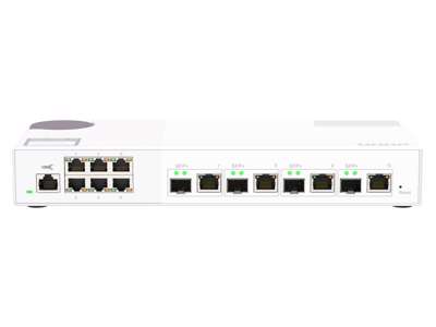 QNAP QSW-M2106-4C netværksswitch Administreret L2 2.5G Ethernet (100/1000/2500) Hvid