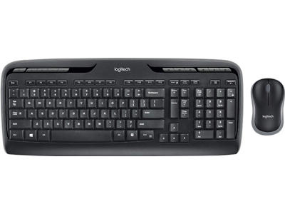 Logitech MK330 Wireless Desktop Set, Black (Nordic)