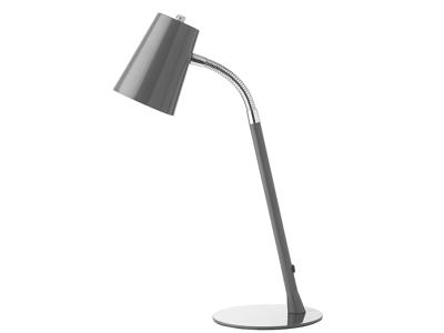 Bordlampe, Sølv, Med fod, LED, 5W, Unilux Flexio