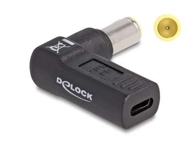 DeLOCK 60012 oplader til mobil enhed Laptop Sort USB Indendørs