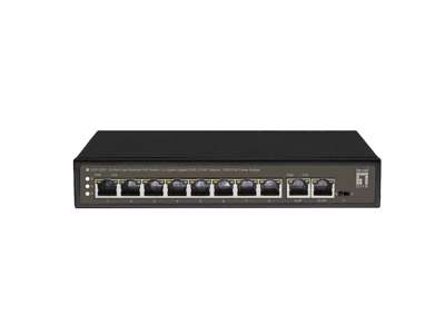 LevelOne FGP-1031 netværksswitch Ikke administreret Gigabit Ethernet (10/100/1000) Strøm over Ethernet (PoE) Sort