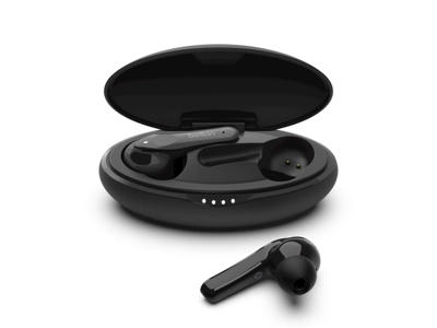 Belkin SOUNDFORM Move Plus Headset Trådløs I ørerne Musik Bluetooth Sort