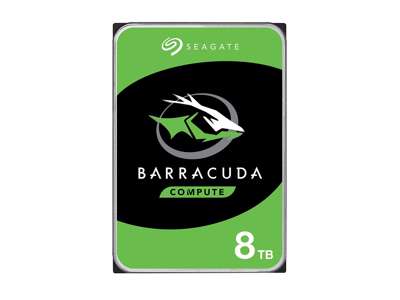 Seagate Barracuda ST8000DM004 harddisk 8 TB 5400 rpm 256 MB 3.5" Serial ATA III