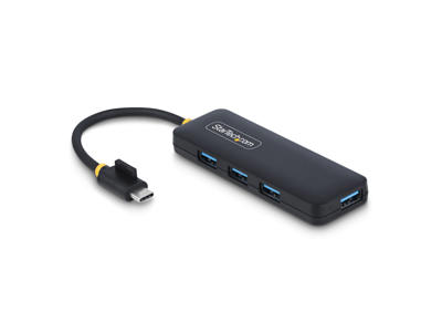 StarTech.com H5C4A-USB-HUB interface hub USB 3.2 Gen 1 (3.1 Gen 1) Type-C 5000 Mbit/s Sort