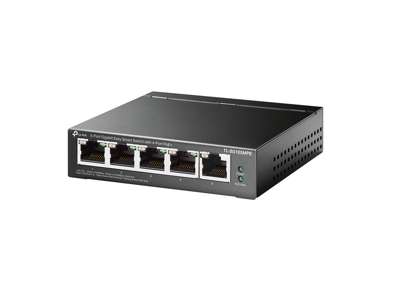 TP-Link TL-SG105MPE netværksswitch L2 Gigabit Ethernet (10/100/1000) Strøm over Ethernet (PoE) Sort