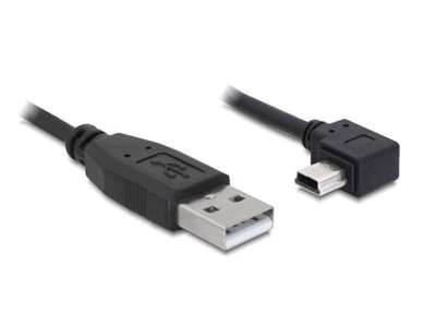 DeLOCK 82684 USB-kabel USB 2.0 5 m USB A Mini-USB B Sort