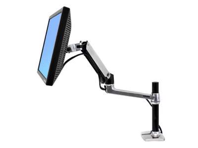 Ergotron LX Series Desk Mount LCD Arm, Tall Pole skærmbeslag og -stativer 86,4 cm (34") Skrivebord Sort