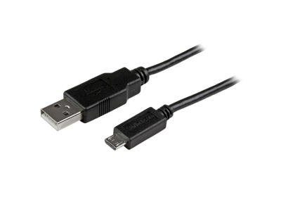 StarTech.com USBAUB3MBK USB-kabel USB 2.0 3 m USB A Micro-USB B Sort