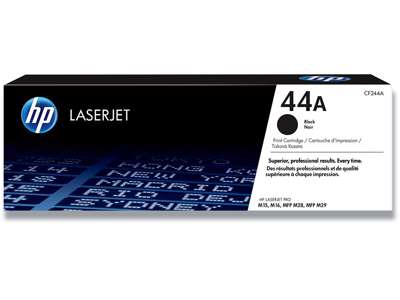 Toner, 44A, Black-sort, 1.000 sider, HP CF244A