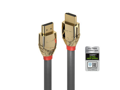 Lindy 37603 HDMI-kabel 3 m HDMI Type A (Standard) Grå