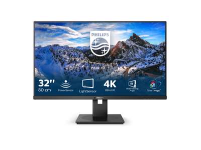 Philips B Line 328B1/00 LED display 80 cm (31.5") 3840 x 2160 pixel 4K Ultra HD Sort