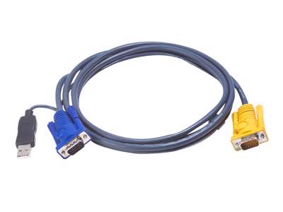 ATEN 2L-5203UP KVM-kabel Sort 3 m