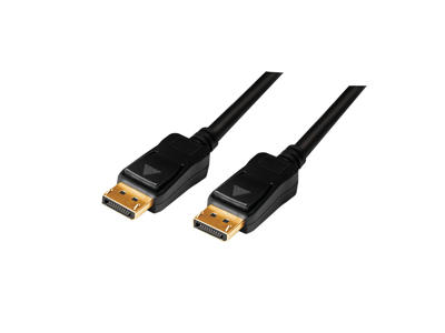 LogiLink CV0114 DisplayPort kabel 20 m Sort