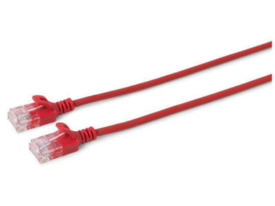 Microconnect V-UTP601R-SLIM netværkskabel Rød 1 m Cat6 U/UTP (UTP)