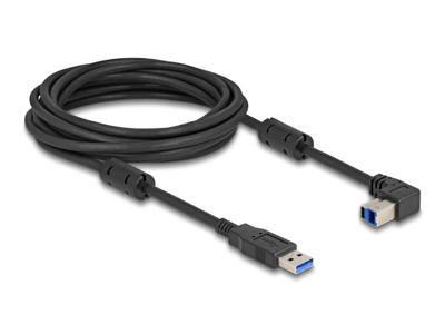 DeLOCK 81107 USB-kabel USB 3.2 Gen 1 (3.1 Gen 1) 5 m USB A USB B Sort