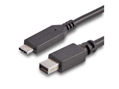 StarTech.com CDP2MDPMM6B videokabel adapter 1,8 m USB Type-C Mini DisplayPort Sort