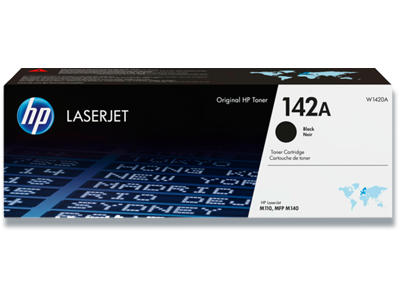 Toner, 142A, Black-sort, 950 sider, HP W1420A