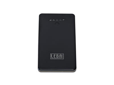 Leba NoteCharge NCHAR-PBANK-8000-UC oplader til mobil enhed Tablet, Universel Sort USB Hurtig opladning Indendørs