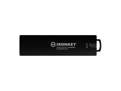 Kingston Technology IronKey 8 GB Managed D500SM FIPS 140-3, niv. 3 (afventer) AES-256