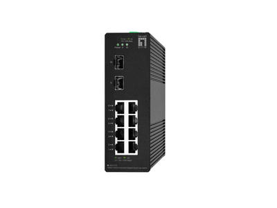 LevelOne IGS-2110 netværksswitch Administreret L2 Gigabit Ethernet (10/100/1000) Sort