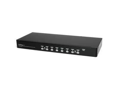 StarTech.com SV831DUSBUK KVM Switch Stativ-montering Sort