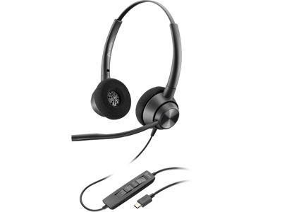 POLY EncorePro 320 stereo USB-C-headset TAA