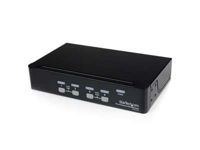 StarTech.com SV431USB KVM Switch Stativ-montering Sort