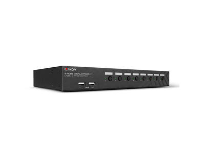 Lindy 39540 KVM Switch Stativ-montering Sort