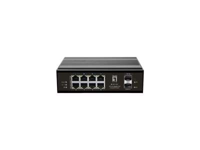 LevelOne IGP-1031 netværksswitch Gigabit Ethernet (10/100/1000) Strøm over Ethernet (PoE) Sort