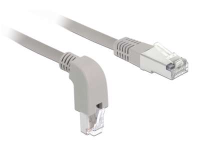 DeLOCK 85855 netværkskabel Grå 0,5 m Cat5e SF/UTP (S-FTP)