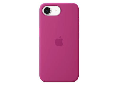 Apple Silikone-etui til iPhone 16e – fuchsia