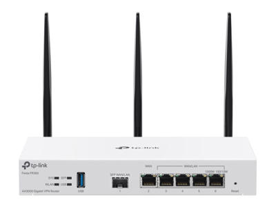 TP-Link FESTA FR365 trådløs router Gigabit Ethernet Dual-band (2.4GHz + 5GHz or 2.4GHz + 6GHz) Hvid