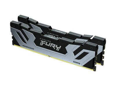 Kingston Technology FURY 24 GB 8400 MT/s DDR5 CL40 CUDIMM Renegade, sølv XMP