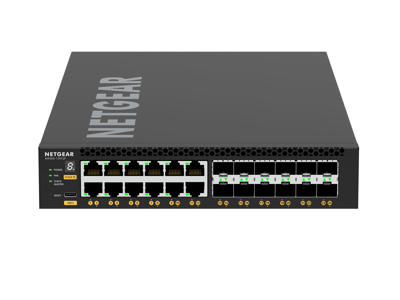 NETGEAR M4350-12X12F Administreret L3 10G Ethernet (100/1000/10000) 1U Sort