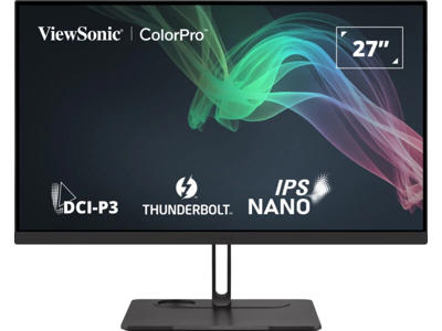 Viewsonic VP Series VP2776T-4K computerskærm 68,6 cm (27") 3840 x 2160 pixel 4K Ultra HD LED Sort