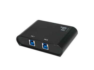 LogiLink UA0216 interface hub USB 3.2 Gen 1 (3.1 Gen 1) Type-B 5000 Mbit/s Sort