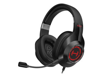 Edifier G2 II Headset Ledningsført Spil Sort, Rød