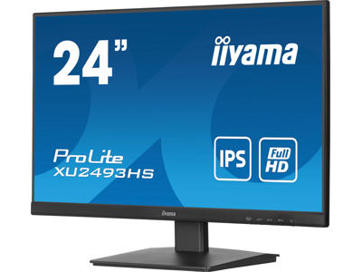 iiyama ProLite XU2493HS-B6 computerskærm 60,5 cm (23.8") 1920 x 1080 pixel Fuld HD LED Sort