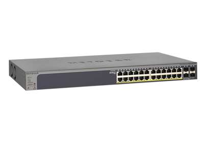 NETGEAR GS728TPP Administreret L3 Gigabit Ethernet (10/100/1000) Strøm over Ethernet (PoE) Grå