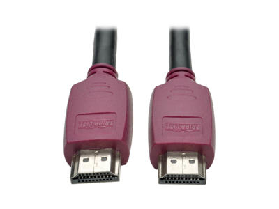 Tripp Lite P569-006-CERT HDMI-kabel 1,8 m HDMI Type A (Standard) Sort, Magenta