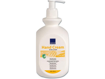 Håndcreme, Uden farve, Med parfume, 21% fedt, 500 ml, Abena