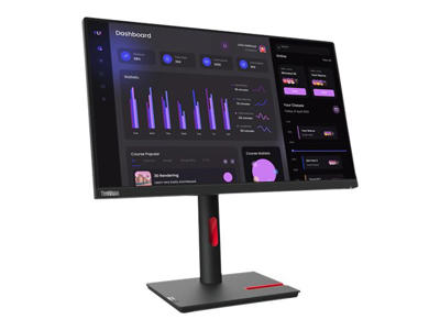 Lenovo ThinkVision T24i-30 LED display 60,5 cm (23.8") 1920 x 1080 pixel Fuld HD Sort