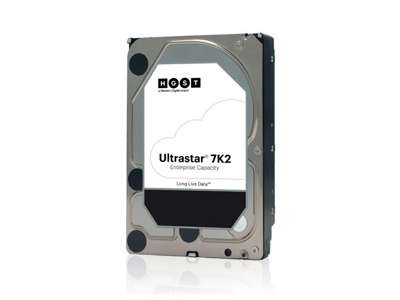 Western Digital Ultrastar 7K2, 1 TB harddisk 7200 rpm 128 MB 3.5" Serial ATA III