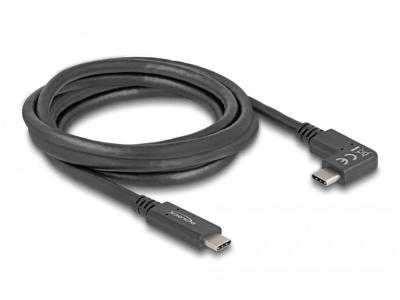 DeLOCK 80038 USB-kabel 2 m USB C Sort