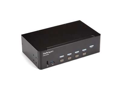 StarTech.com SV431DHD4KU KVM Switch Stativ-montering Sort