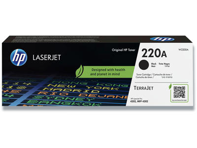 Toner, 220A, Black-sort, 2.000 sider, HP W2200A