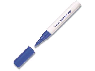 Hobby marker, Blå, 1.0 mm, 1 stk, Pilot Pintor SW-PT-F-L