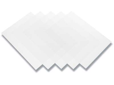 Indbindings for- og bagsider, PVC-Plast, A4, Transparent, Fellowes 