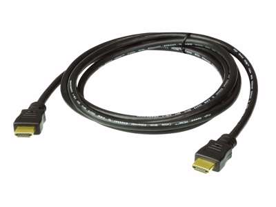 ATEN 2L-7D02H-1 HDMI-kabel 2 m HDMI Type A (Standard) Sort